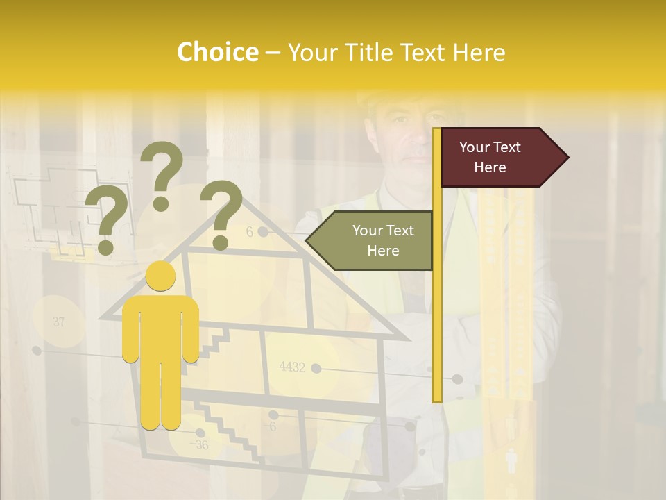 Holographic Screen Site PowerPoint Template