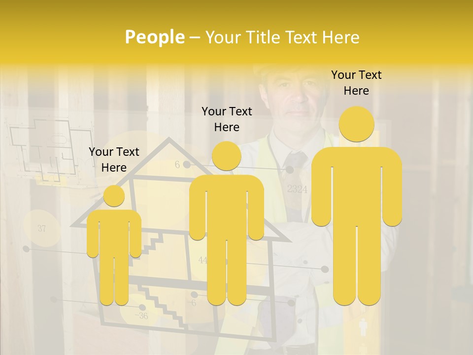 Holographic Screen Site PowerPoint Template