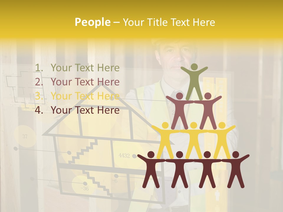 Holographic Screen Site PowerPoint Template