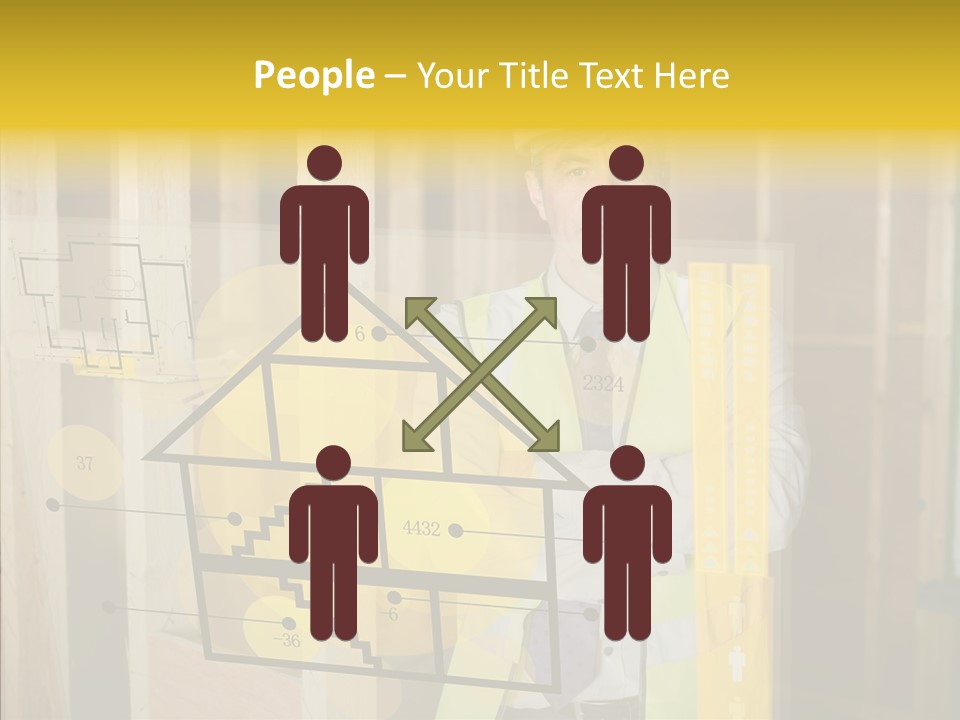 Holographic Screen Site PowerPoint Template