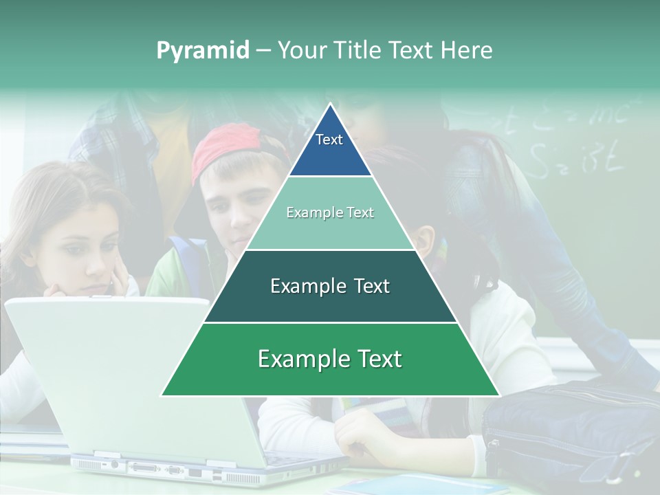 Monitor Friends Classroom PowerPoint Template