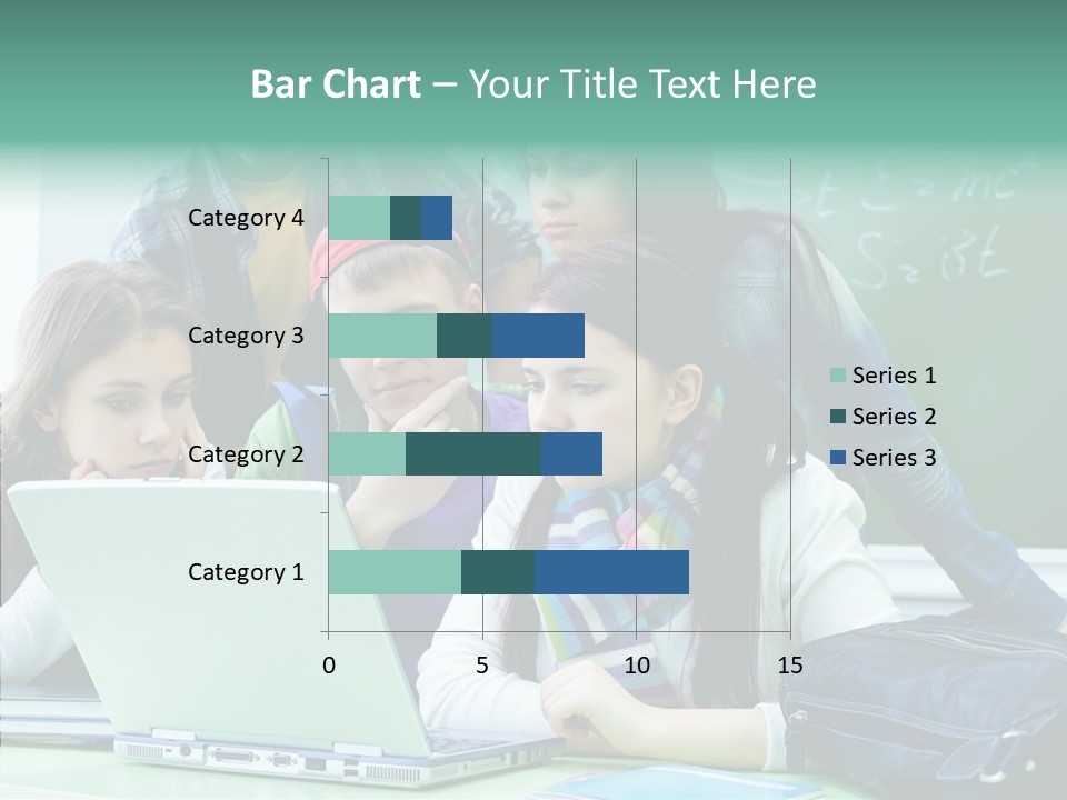 Monitor Friends Classroom PowerPoint Template