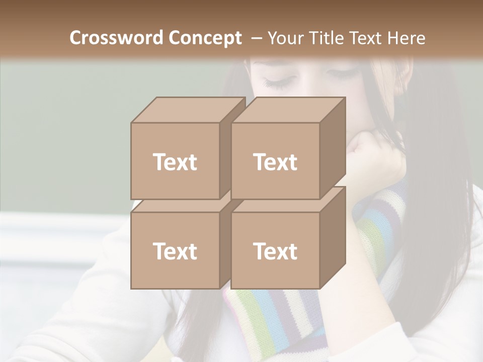Help Study People PowerPoint Template