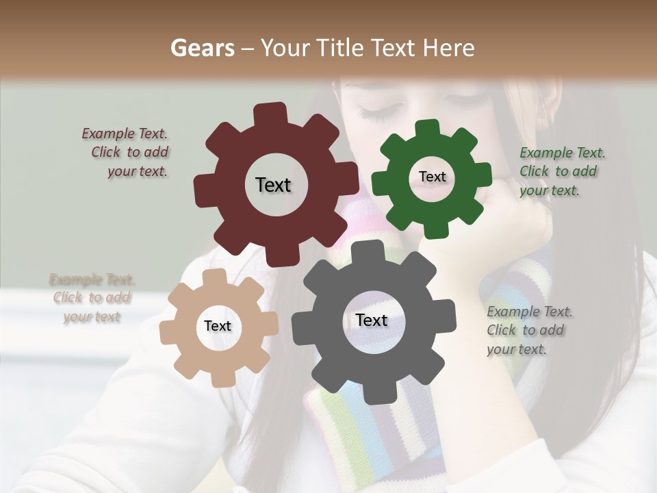 Help Study People PowerPoint Template