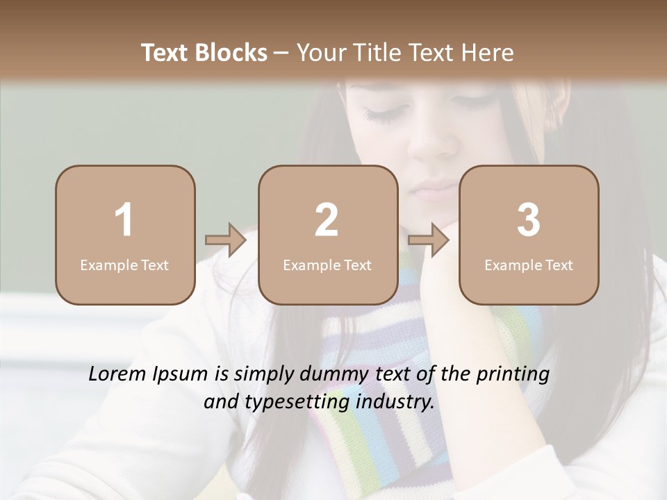 Help Study People PowerPoint Template