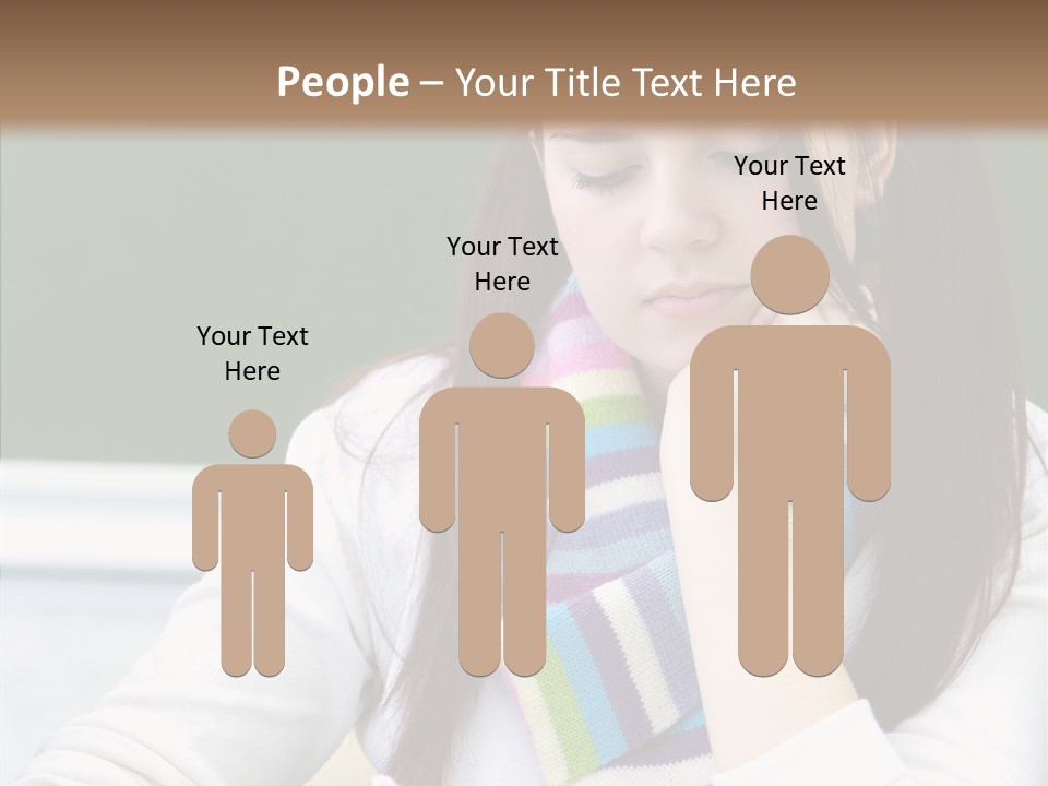 Help Study People PowerPoint Template