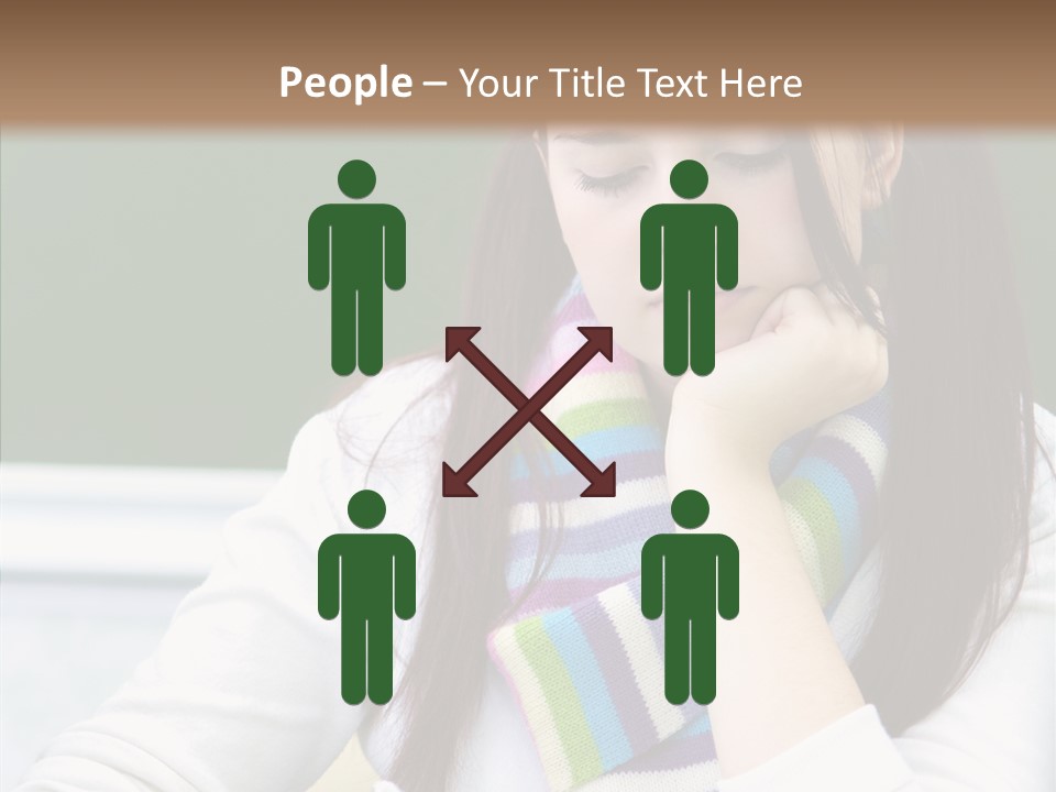 Help Study People PowerPoint Template
