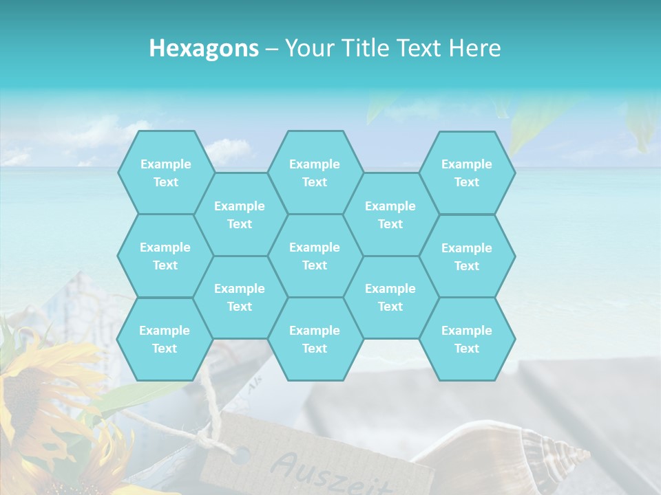 Segeln Badeurlaub Boot PowerPoint Template