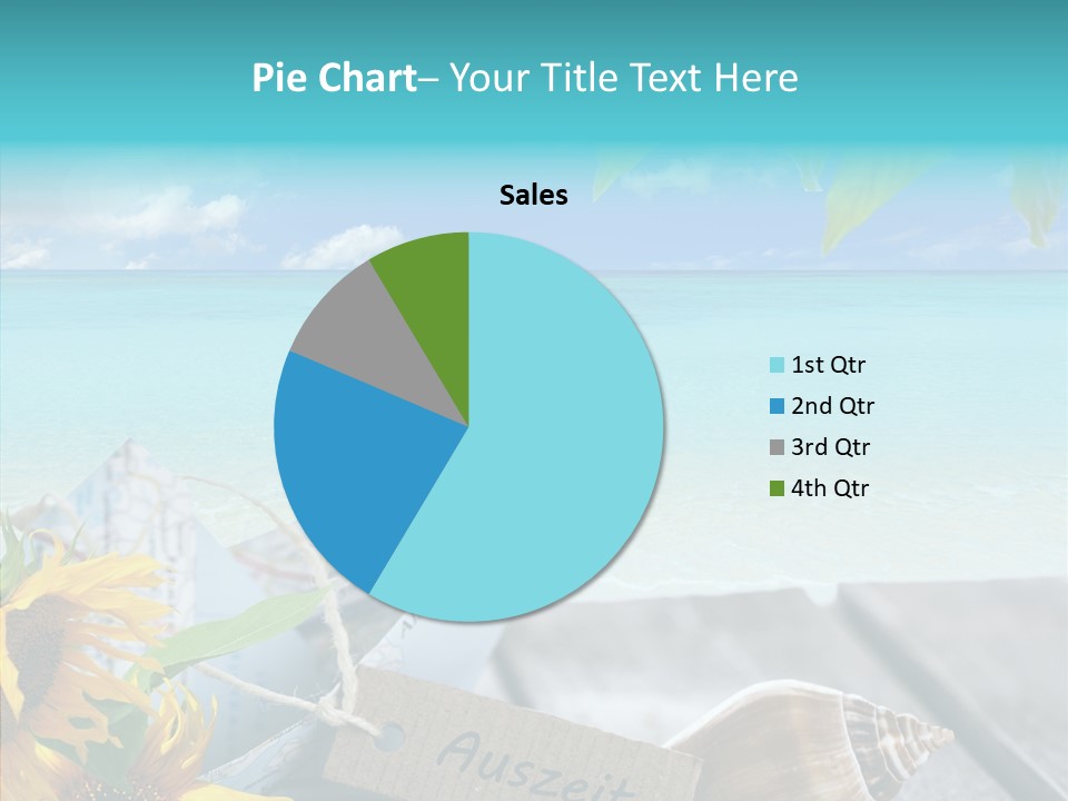 Segeln Badeurlaub Boot PowerPoint Template