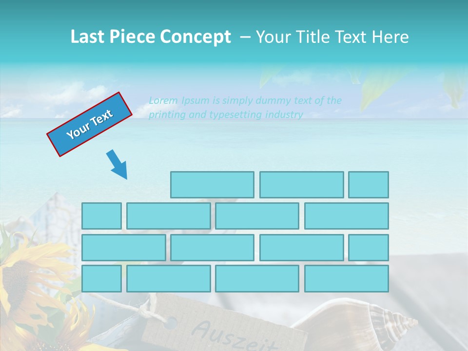Segeln Badeurlaub Boot PowerPoint Template