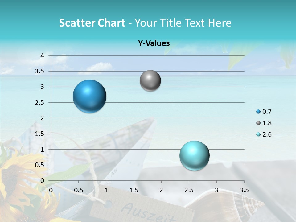 Segeln Badeurlaub Boot PowerPoint Template