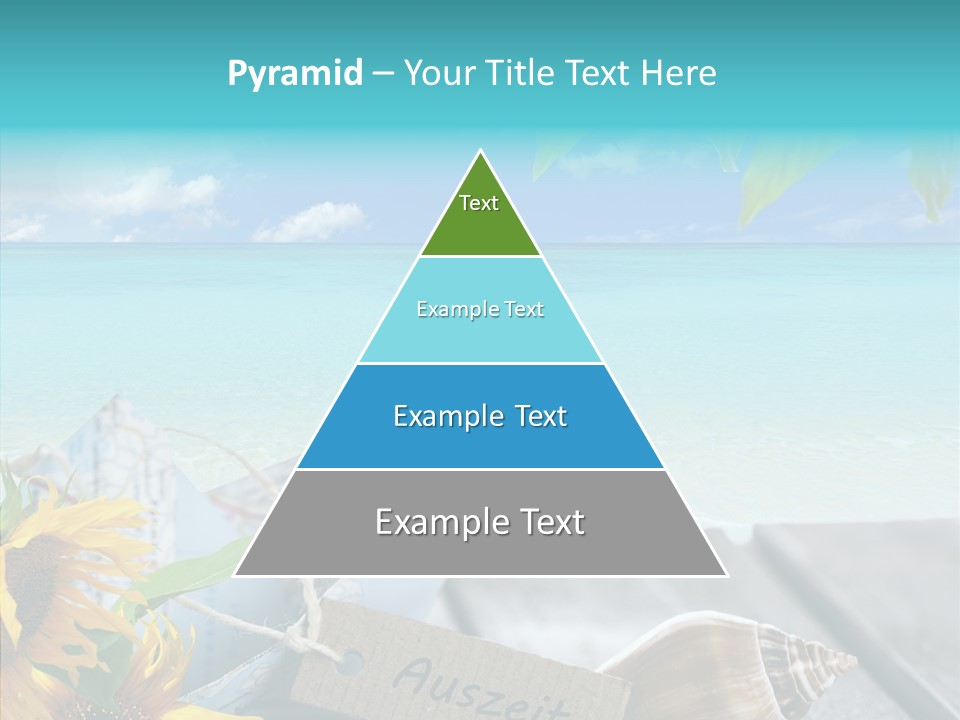 Segeln Badeurlaub Boot PowerPoint Template