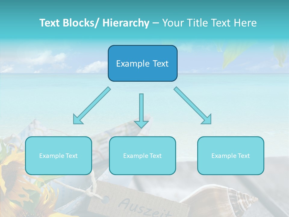 Segeln Badeurlaub Boot PowerPoint Template