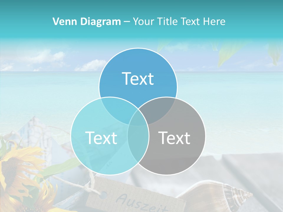 Segeln Badeurlaub Boot PowerPoint Template