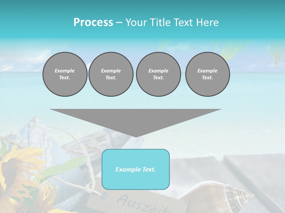 Segeln Badeurlaub Boot PowerPoint Template