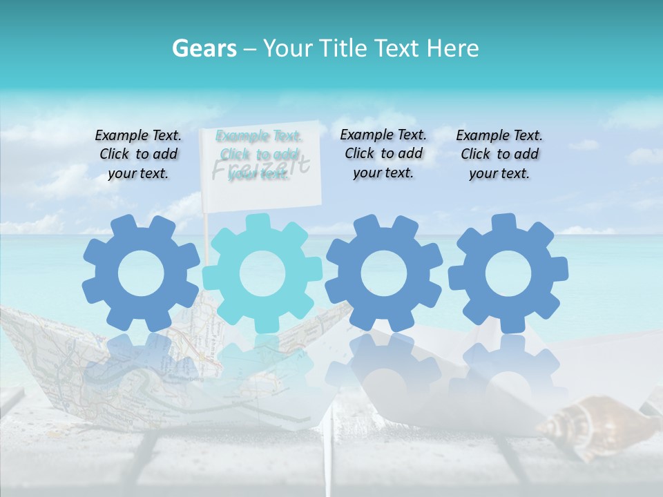 Schiff Konzept Freizeit PowerPoint Template