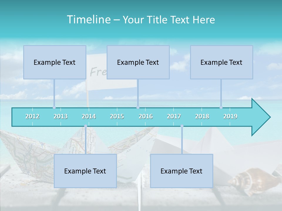 Schiff Konzept Freizeit PowerPoint Template