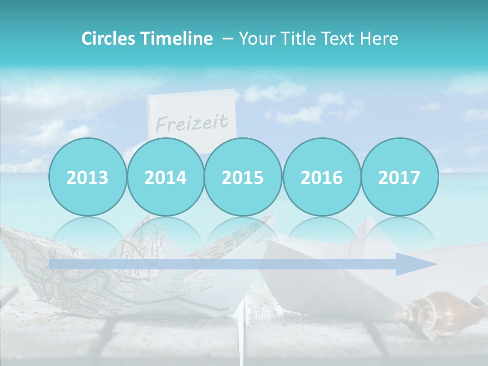 Schiff Konzept Freizeit PowerPoint Template