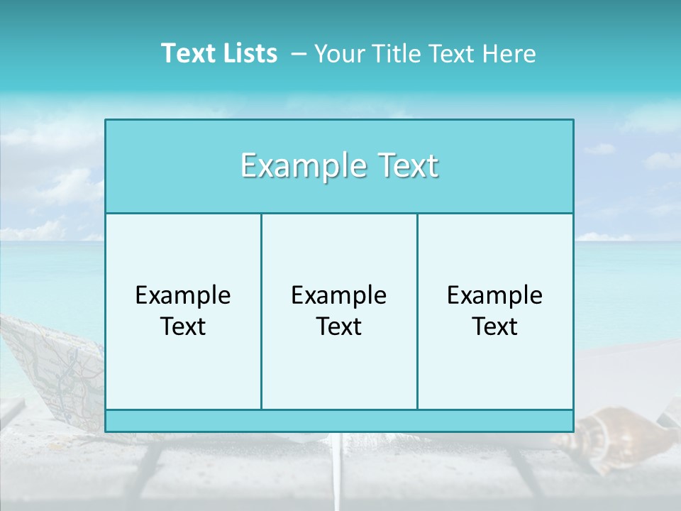 Schiff Konzept Freizeit PowerPoint Template