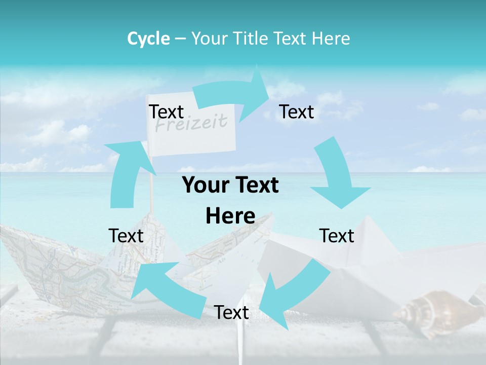 Schiff Konzept Freizeit PowerPoint Template