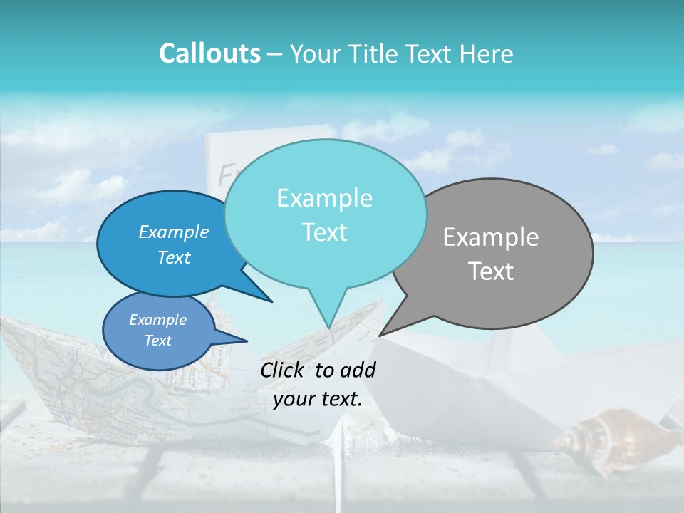 Schiff Konzept Freizeit PowerPoint Template