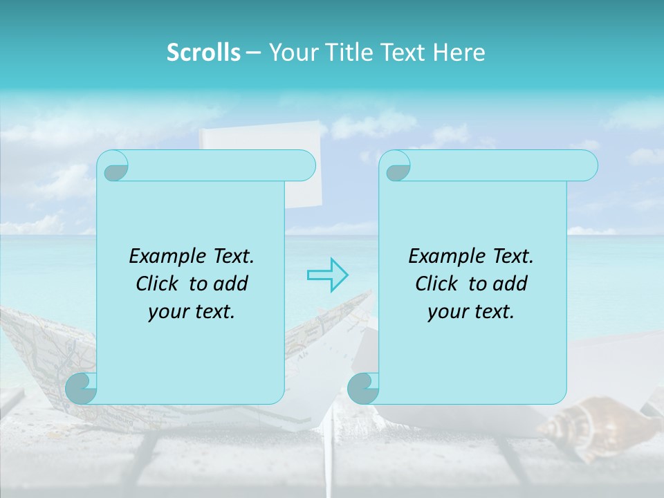 Schiff Konzept Freizeit PowerPoint Template