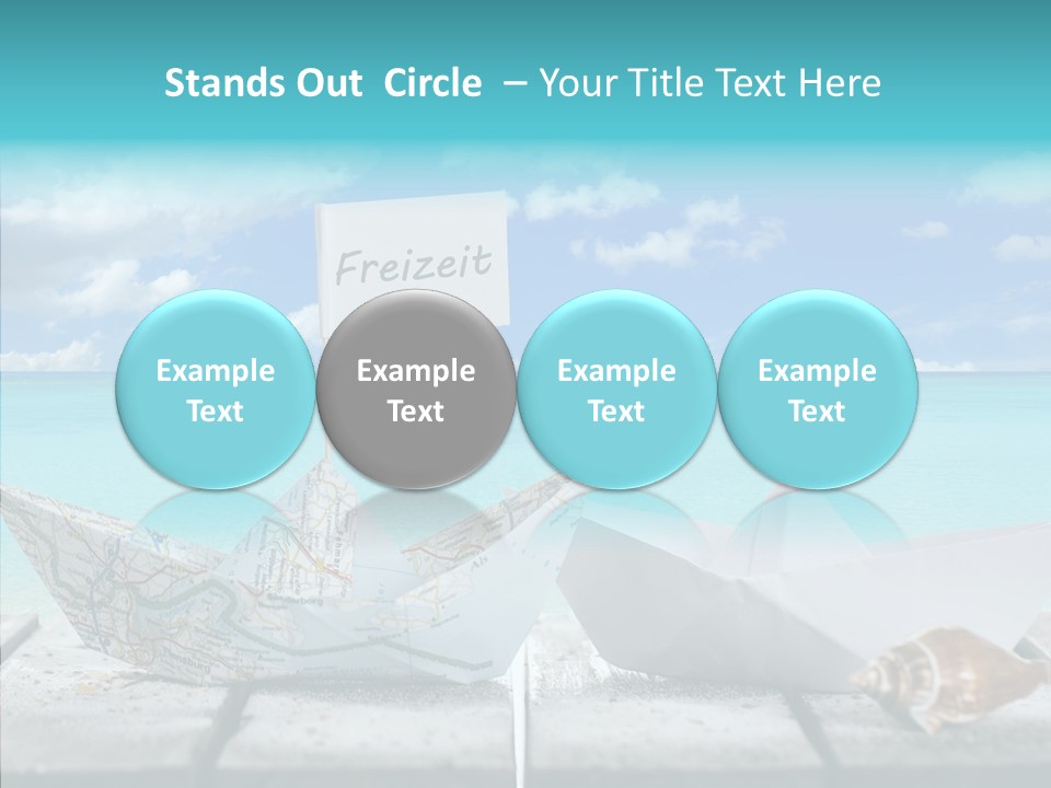 Schiff Konzept Freizeit PowerPoint Template