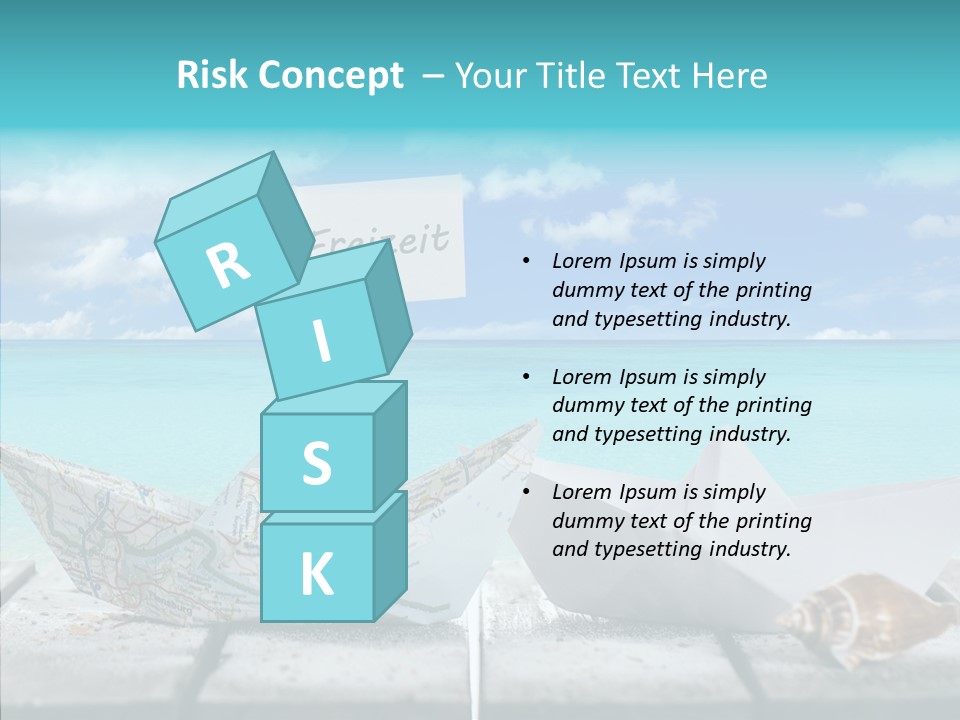 Schiff Konzept Freizeit PowerPoint Template