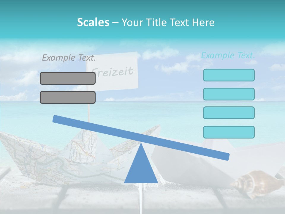 Schiff Konzept Freizeit PowerPoint Template