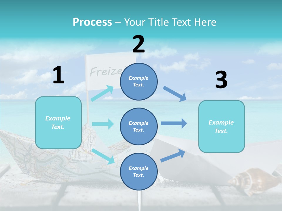 Schiff Konzept Freizeit PowerPoint Template