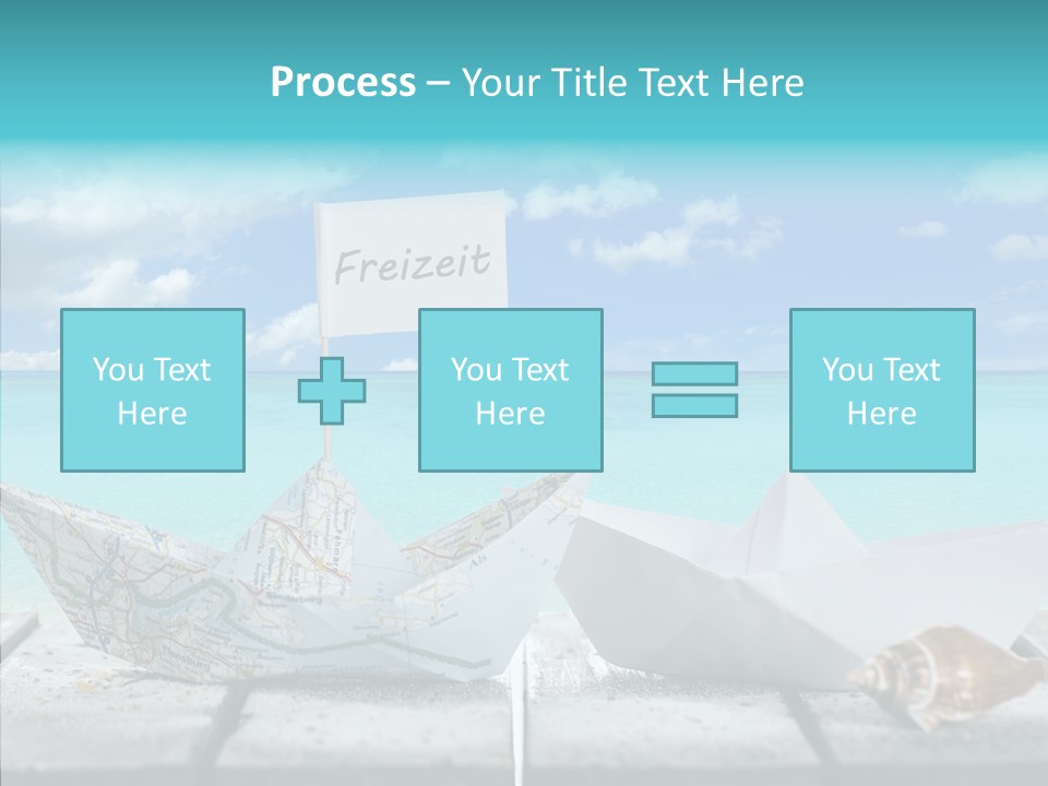 Schiff Konzept Freizeit PowerPoint Template
