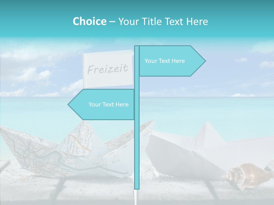 Schiff Konzept Freizeit PowerPoint Template