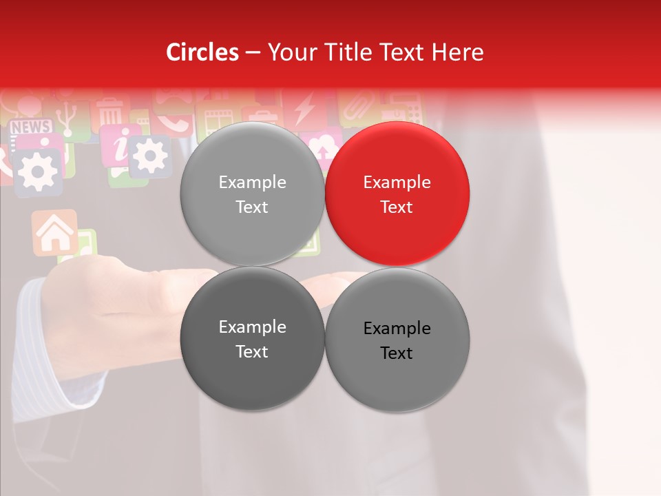 Tablet Mobile Cloud PowerPoint Template