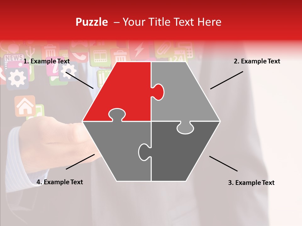 Tablet Mobile Cloud PowerPoint Template