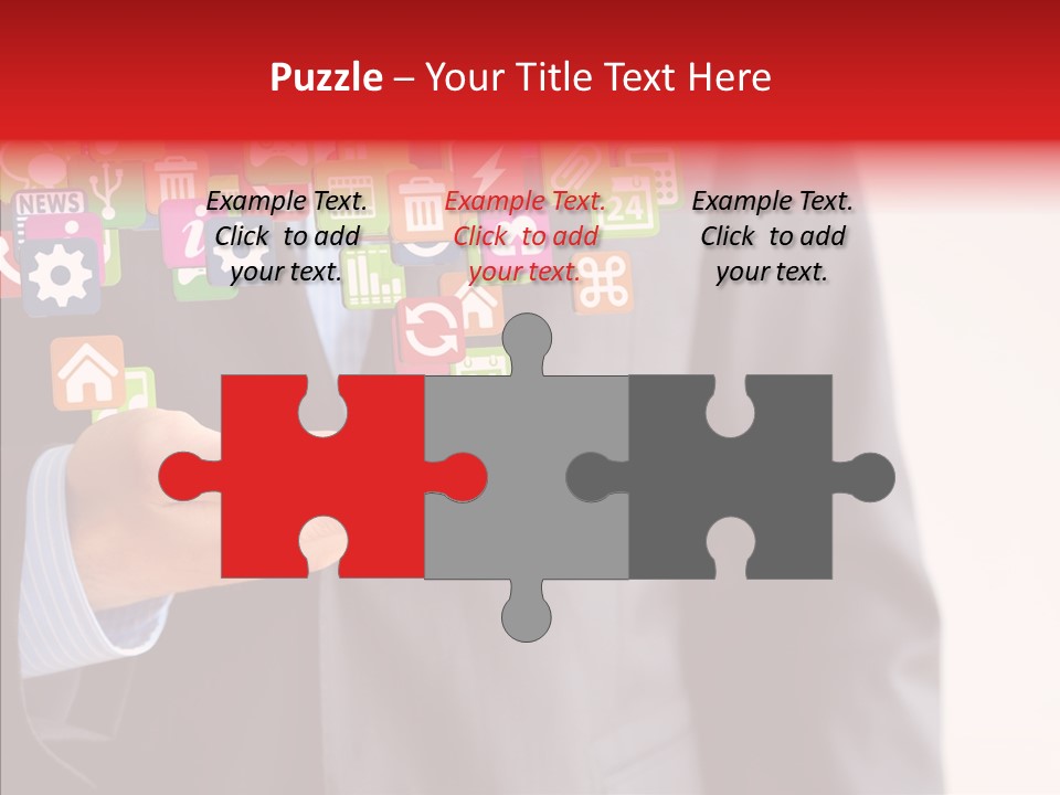 Tablet Mobile Cloud PowerPoint Template