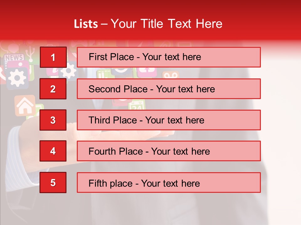 Tablet Mobile Cloud PowerPoint Template
