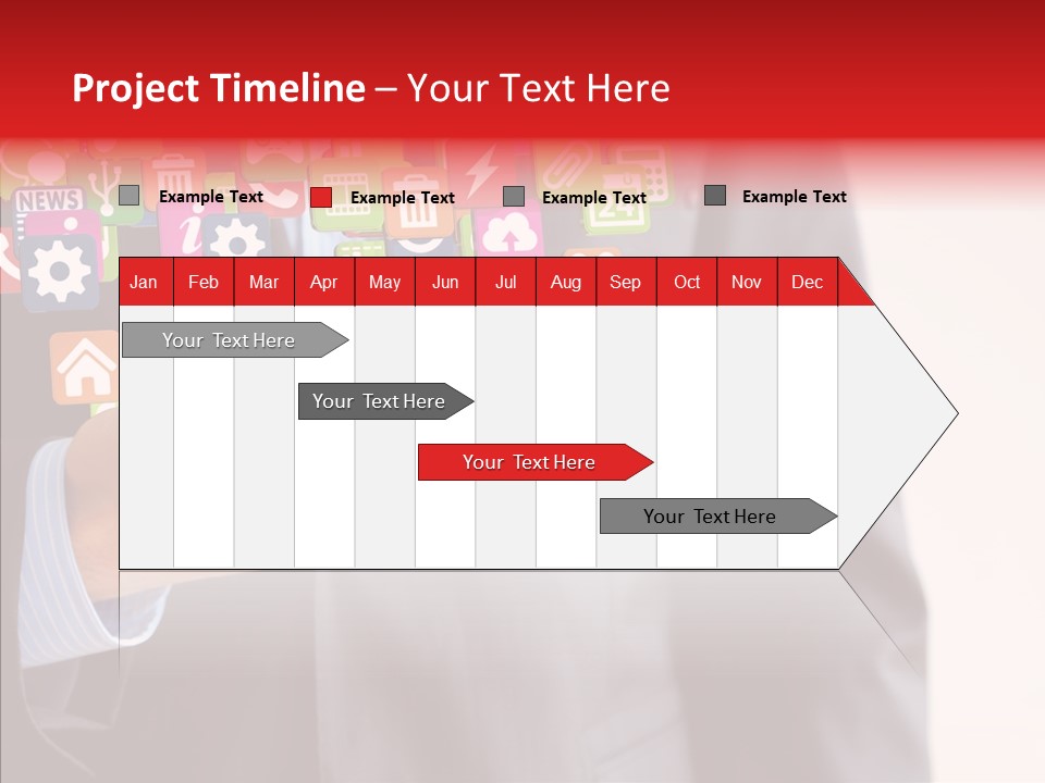 Tablet Mobile Cloud PowerPoint Template