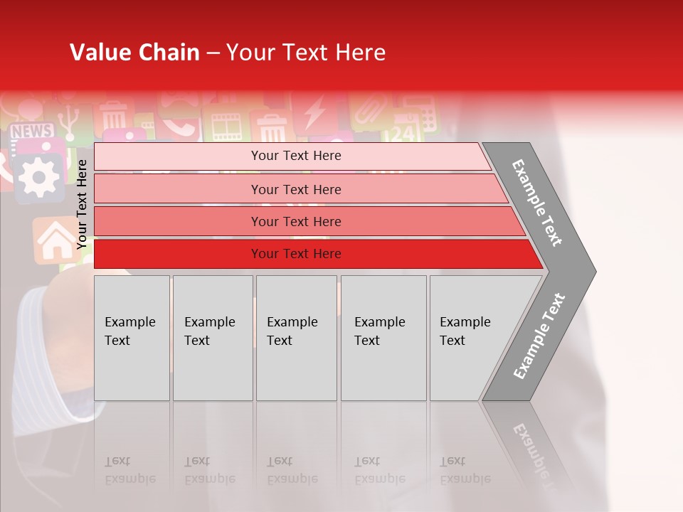 Tablet Mobile Cloud PowerPoint Template