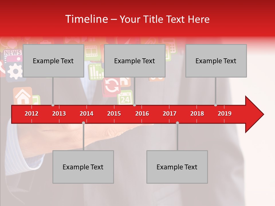 Tablet Mobile Cloud PowerPoint Template