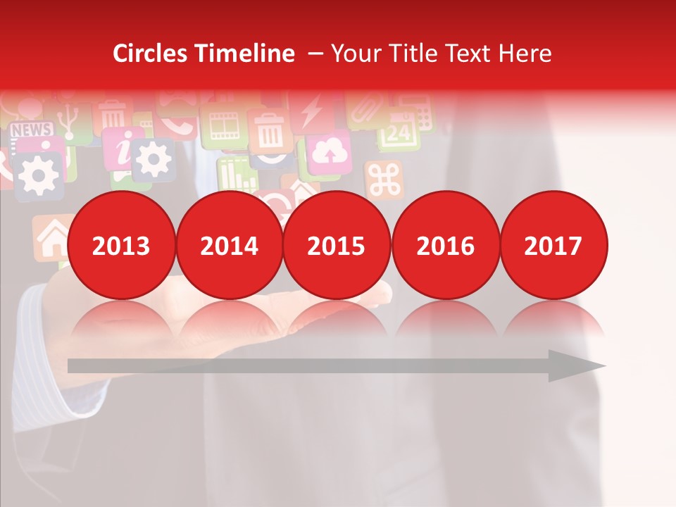Tablet Mobile Cloud PowerPoint Template