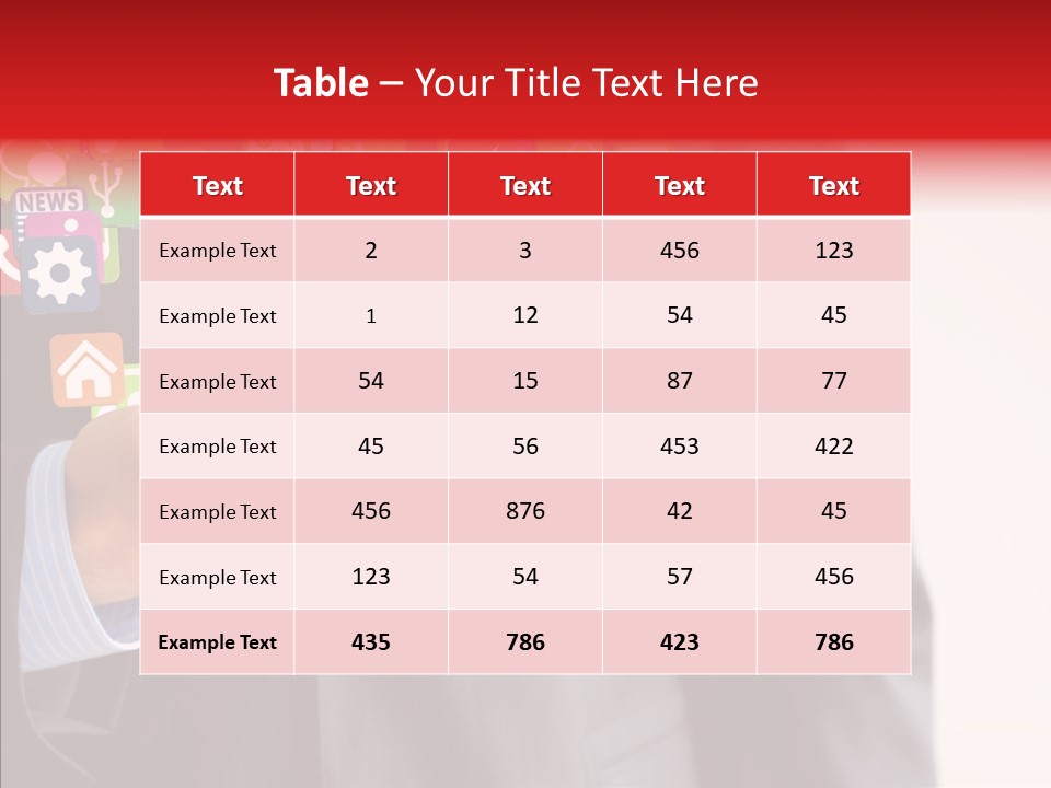 Tablet Mobile Cloud PowerPoint Template