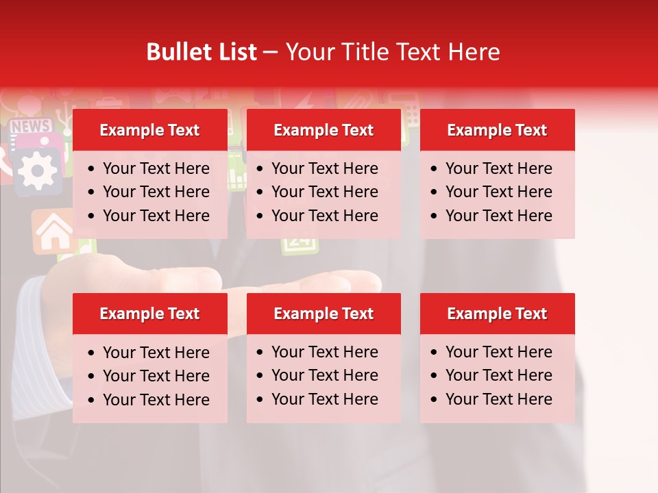Tablet Mobile Cloud PowerPoint Template