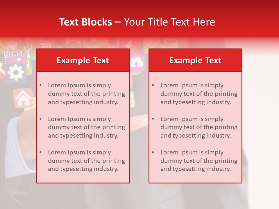 Tablet Mobile Cloud PowerPoint Template
