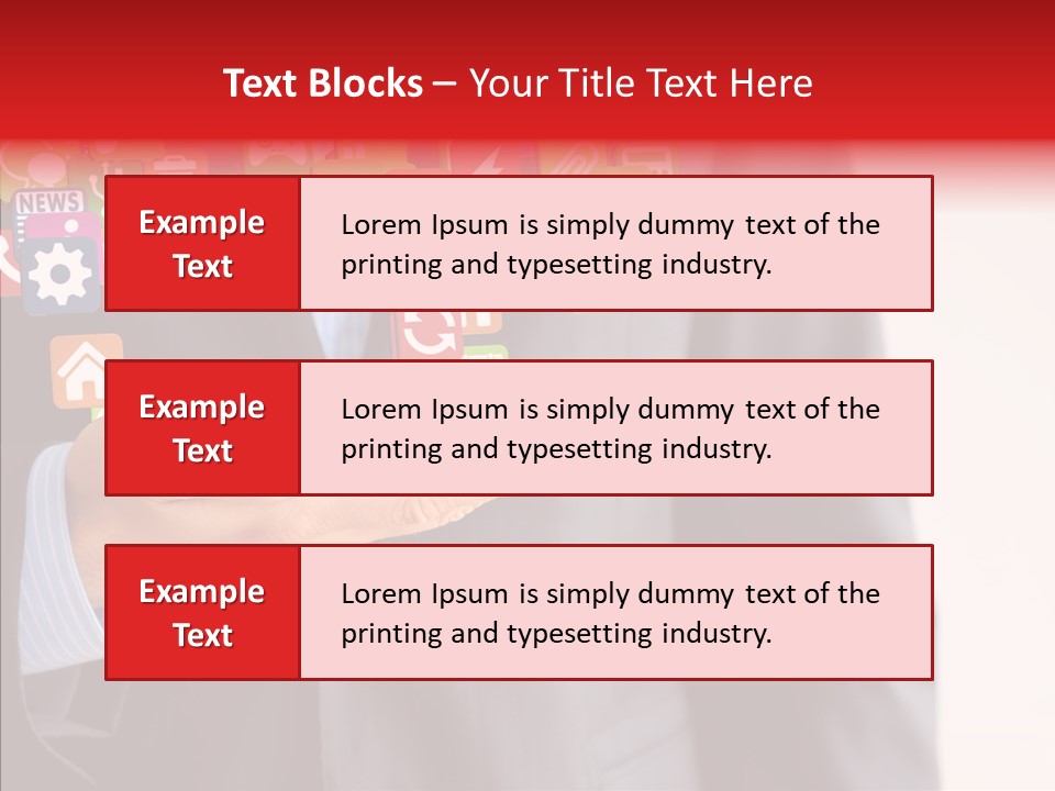 Tablet Mobile Cloud PowerPoint Template