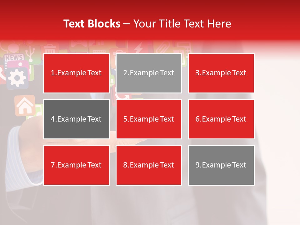 Tablet Mobile Cloud PowerPoint Template