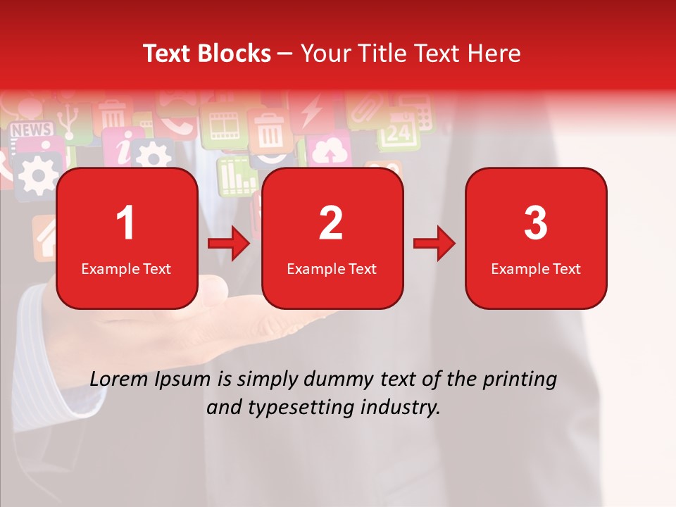 Tablet Mobile Cloud PowerPoint Template
