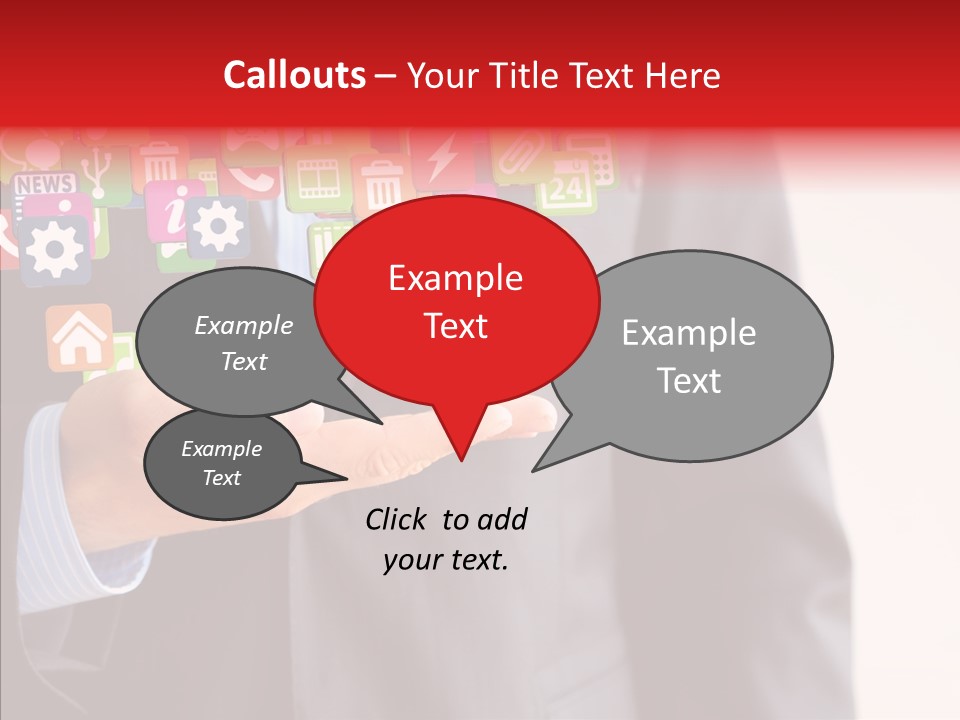 Tablet Mobile Cloud PowerPoint Template