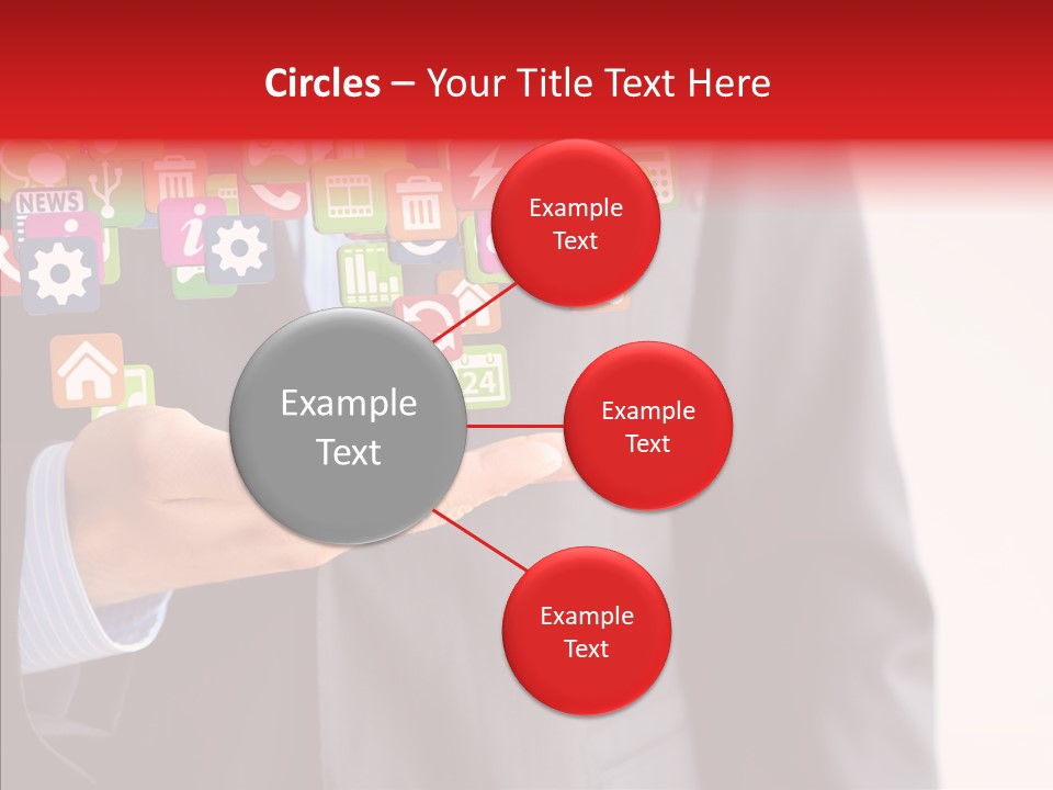 Tablet Mobile Cloud PowerPoint Template