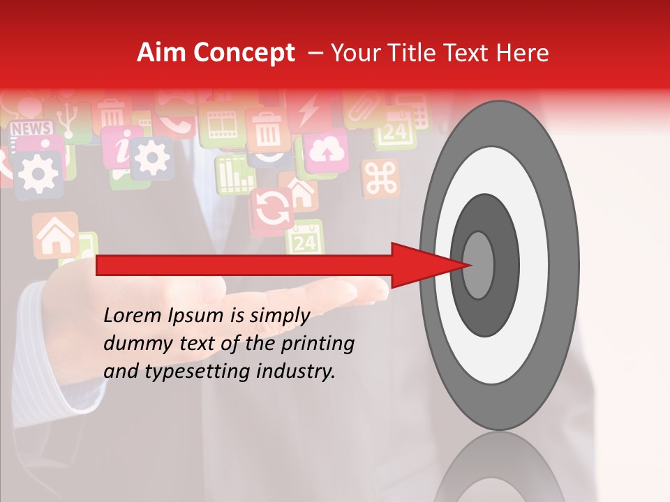 Tablet Mobile Cloud PowerPoint Template