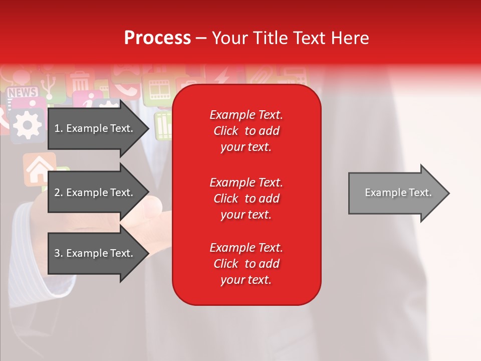 Tablet Mobile Cloud PowerPoint Template